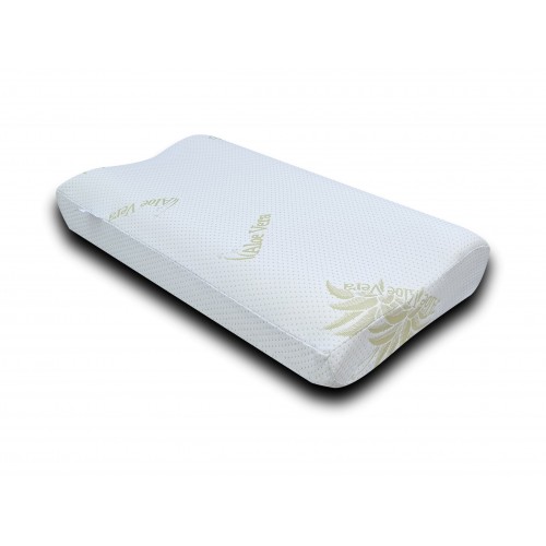 Perna Memory Cervicala Aloe Vera DolceNotte, 72 x 42 x 12 cm, cu Husa Detasabila Perna Memory Cervicala Aloe Vera DolceNotte, 72 x 42 x 12 cm, cu Husa Detasabila