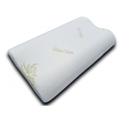 Perna Memory Cervicala Aloe Vera DolceNotte, 72 x 42 x 12 cm, cu Husa Detasabila Perna Memory Cervicala Aloe Vera DolceNotte, 72 x 42 x 12 cm, cu Husa Detasabila