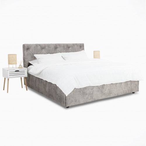 Pat tapitat QUADRO PLUS NEW cu somiera rabatabila si spatiu de depozitare Pat tapitat QUADRO PLUS NEW cu somiera rabatabila si spatiu de depozitare